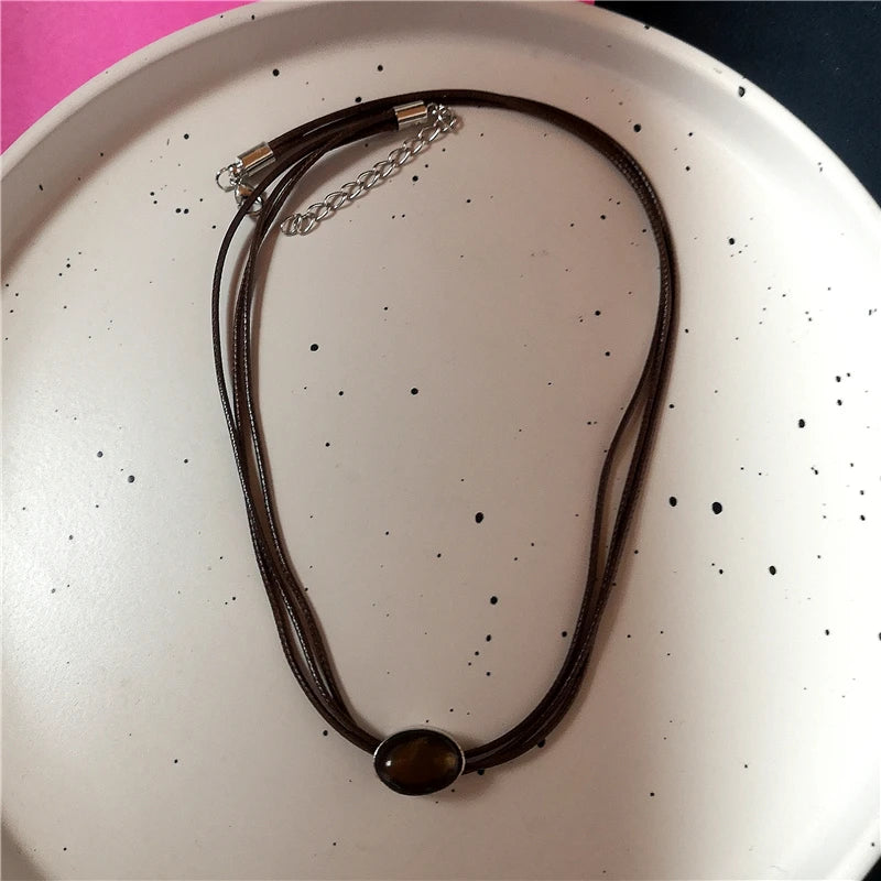 Punk Charm Sun Cross Butterfly Pendants Choker Chain Necklace For Men Women Trendy Y2K EMO Hip Hop Grunge Accessories Jewelry